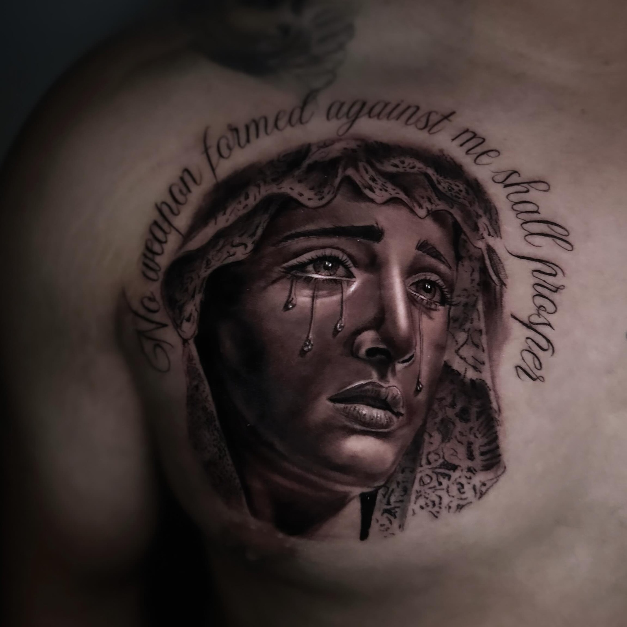 Virgin — Rosary